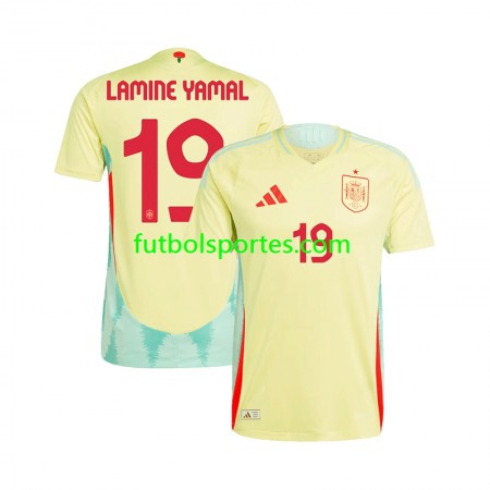 Camiseta España LAMINE YAMAL 19 Segunda Equipación Euro 2024